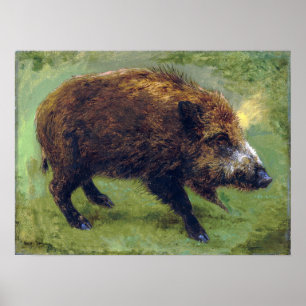 Bonheur - De wilde Boar Poster