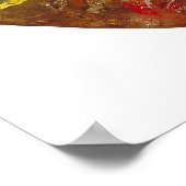 Bonheur - Kunstenpalet Poster (Hoek)