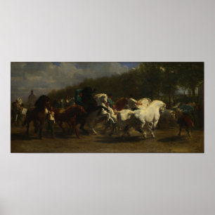 Bonheur - The Horse Fair 1855 Poster