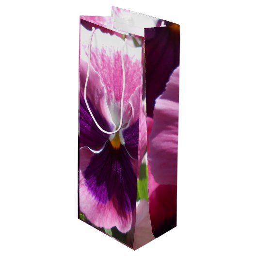 Bonheur Wijn Cadeautas (Voorkant Gekanteld)
