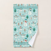 Bonhomme de neige (Serviette à main)