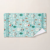 Bonhomme de neige (Serviette à main)