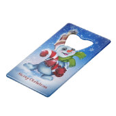Bonhomme de neige avec une écharpe (Dos Angle)