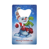 Bonhomme de neige avec une écharpe (Dos)
