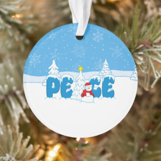 Bonhomme de neige de la paix Graphiques Screwball 