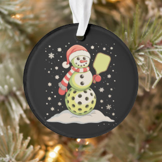 Bonhomme de neige de pickleball Chapeau de Père No