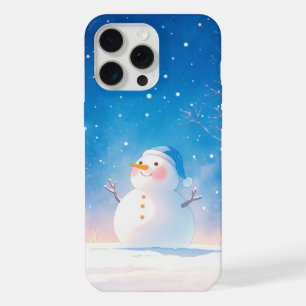 Bonhomme de neige joyeux