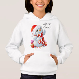 Bonhomme de neige laisse tomber la neige