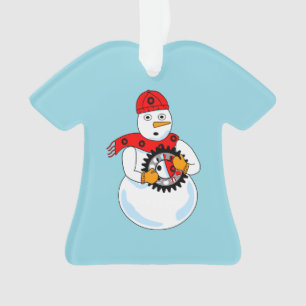 Bonhomme de neige mécanique