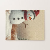 bonhomme de neige puzzle (Horizontal)