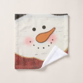 bonhomme de neige russe (Gant de toilette)