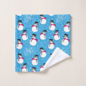 bonhomme de Noël (Gant de toilette)