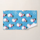 bonhomme de Noël (Serviette à main)
