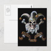 Bonie the Joker Briefkaart (Voorkant / Achterkant)