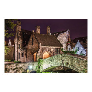 Bonifaciusbrug in Brugge Foto Afdruk