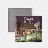 Bonifaciusbrug in Brugge Magneet (Voorkant / Achterkant)