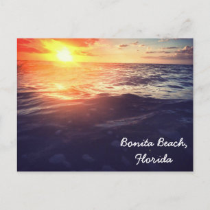 Bonita Beach Sunset briefkaart