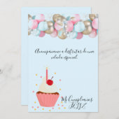 bonita Invitation de festejo (Devant / Derrière)