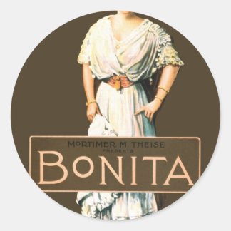 bonita ronde sticker