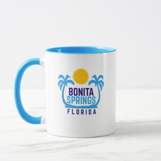 Bonita Springs Florida Coffee Mok (Links)