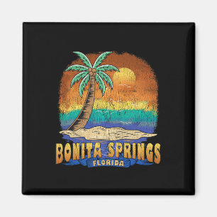 Bonita Springs Florida Vintage in nood souvenir Magneet