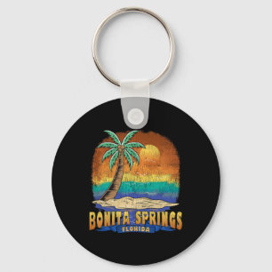 Bonita Springs Florida Vintage in nood souvenir Sleutelhanger