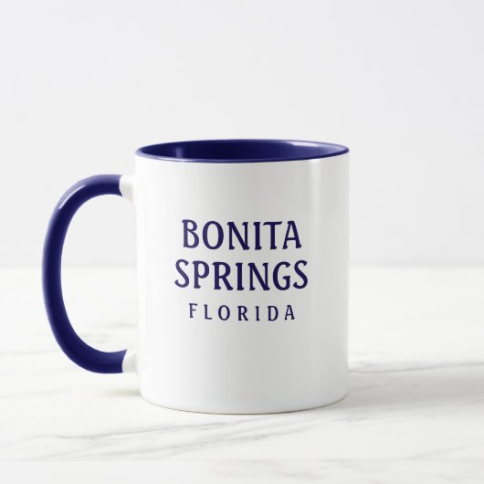 Bonita Springs Floride Café Mug (Gauche)