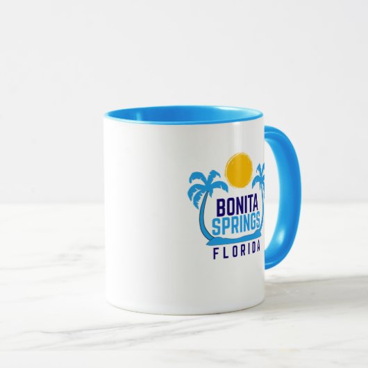 Bonita Springs Floride Café Mug (Devant droit)