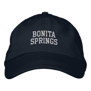 Bonita Springs geborduurde honkbalhoed Pet