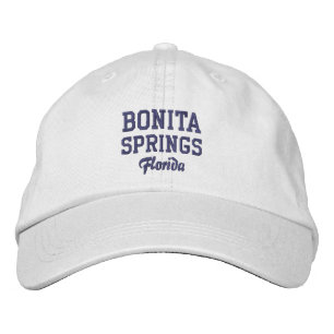 Bonita Springs geborduurde honkbalhoed Pet