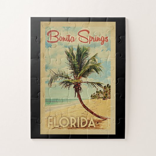 Bonita Springs Jigzaag Puzzle Palm Tree  Legpuzzel (Verticaal)
