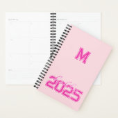 Bonjour 2025 Monogramed Pink (Devant avec enveloppe)