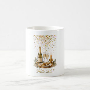 Bonjour 2027 Table Tasse à Café