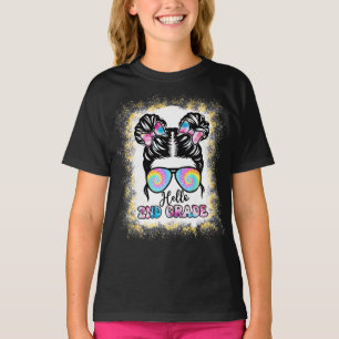 Bonjour 2e année Retour à l'école T-shirt