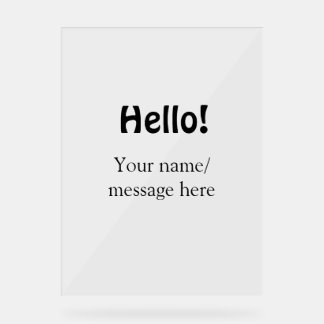 Bonjour ajouter un message de nom simple minimum é