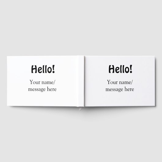 Bonjour ajouter un message de nom simple minimum é (Complet)