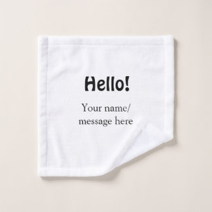 Bonjour ajouter un message de nom simple minimum é