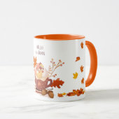 Bonjour Aurumn tasse de café (Devant droit)