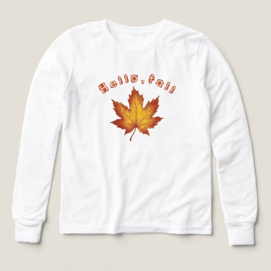 Bonjour Automne (Motif recto)