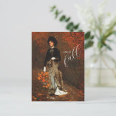 Bonjour Automne Art d'automne Homère Winslow Carte (Debout devant)