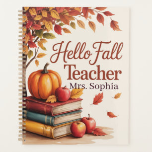 Bonjour Automne Enseignant Aquarelle Automne Perso