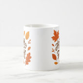 Bonjour Automne Feuilles Mug | Café de saison conf (Centre)
