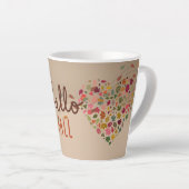Bonjour Automne, Latte Mug (Angle droit)