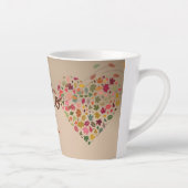 Bonjour Automne, Latte Mug (Droite)
