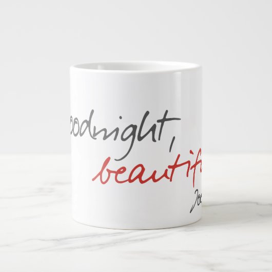 "Bonjour, beau" Joe Covelli cite Mug (Devant)