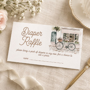 Bonjour Bebe Baby Shower Luierspel Informatiekaartje