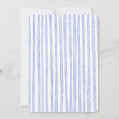 Bonjour Bebe French baby shower invitation (Dos)