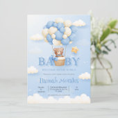 Bonjour Bébé | Invitation à l'arrivée de Bébé dans (Debout devant)