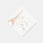 Bonjour Bebe Paris Frans Baby shower Servet (Hoek)