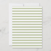 Bonjour Bebe Paris French Baby shower Invitation (Dos)